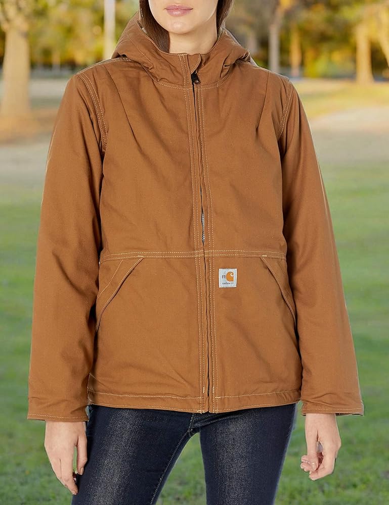 Carhartt レディースジャケット Sサイズ Amazon.co.jp: Carhartt 耐炎 レディース フルスイング クイック